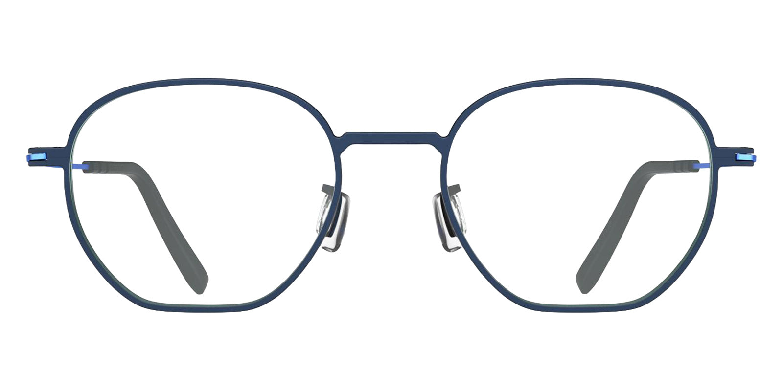 Blackfin® NILES Eyeglasses BLF NILES OP 1983 48 - Galaxy Blue/Oxide Blue