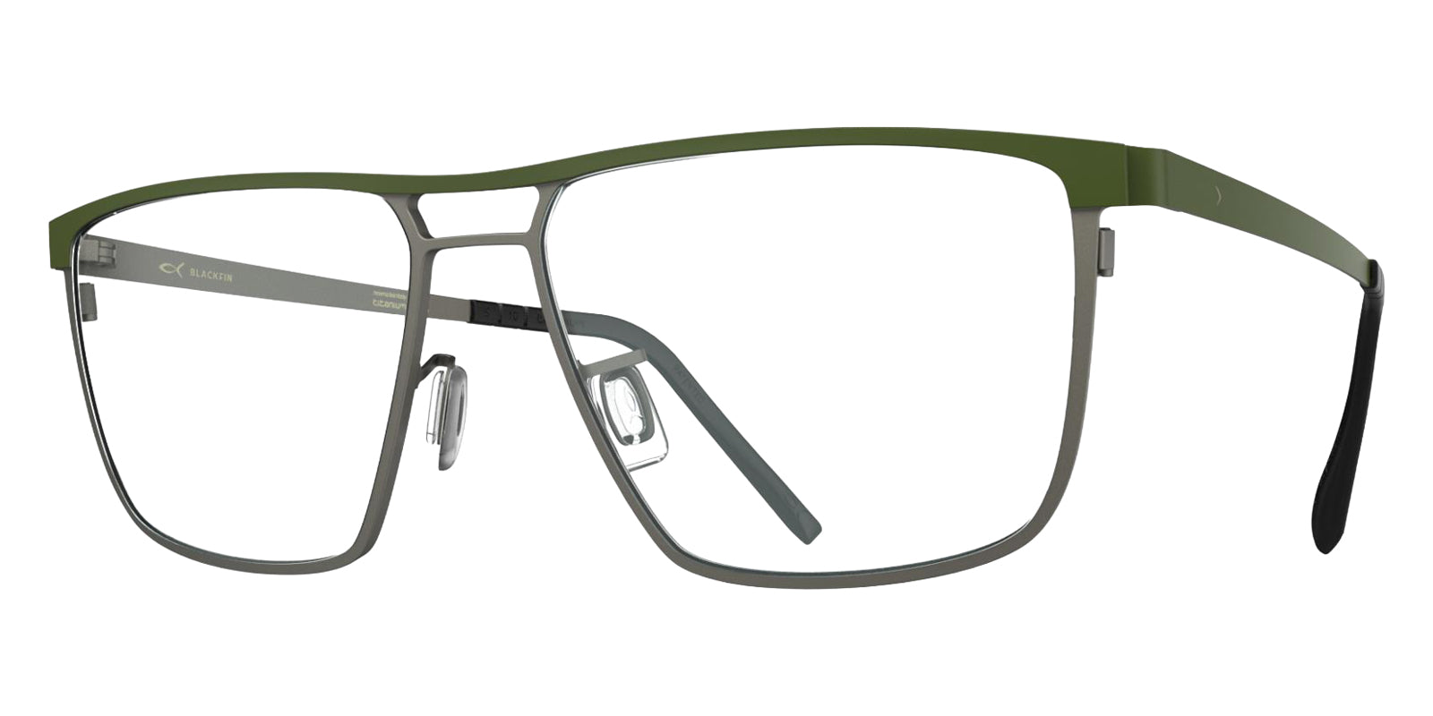 Blackfin® OCEANCREST Eyeglasses - ARMY DARK GREEN/GUNMETAL GREY 1768