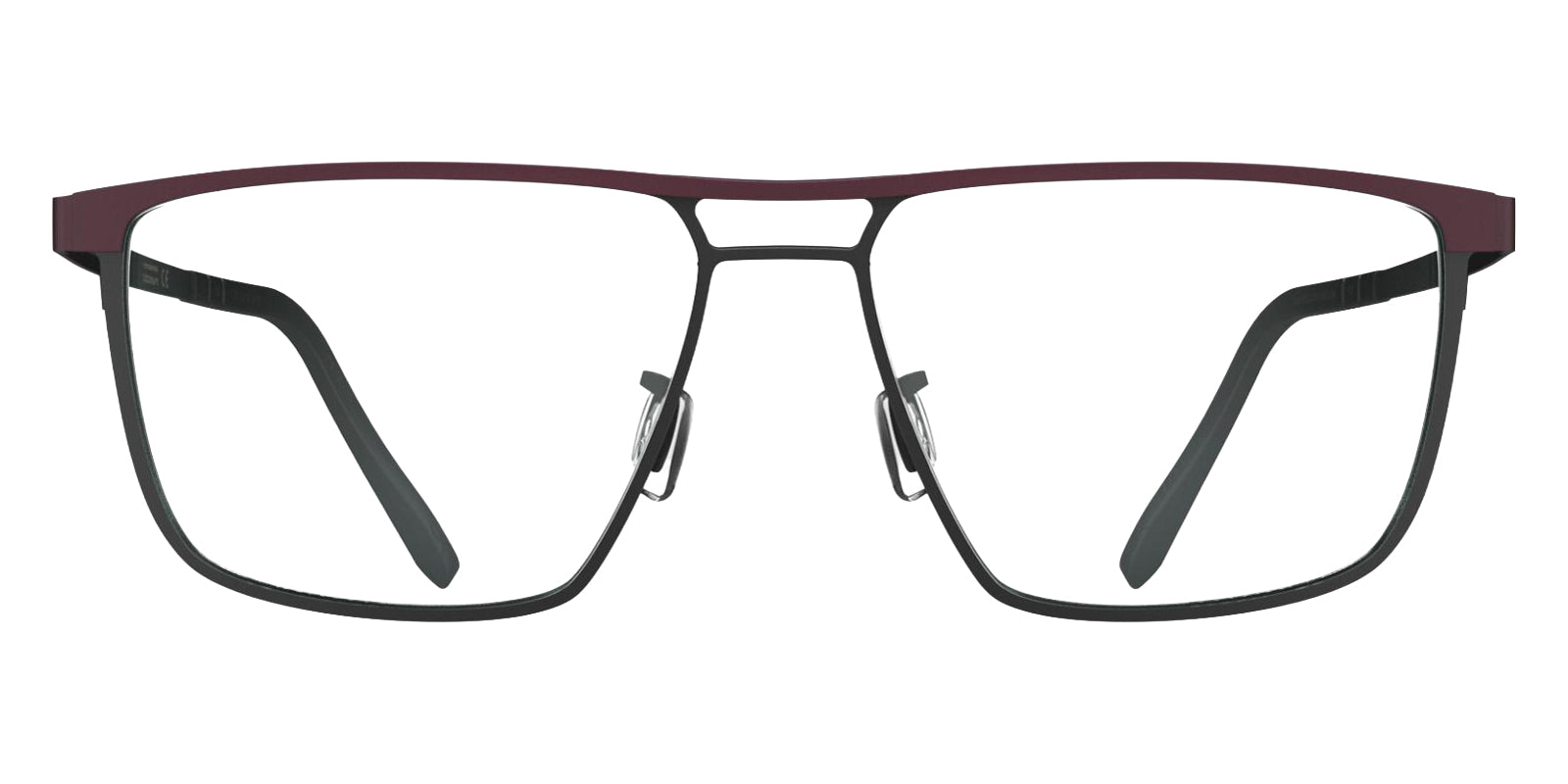 Blackfin® OCEANCREST Eyeglasses - DAMASCUS BURGUNDY/LAVA GRAY 1874