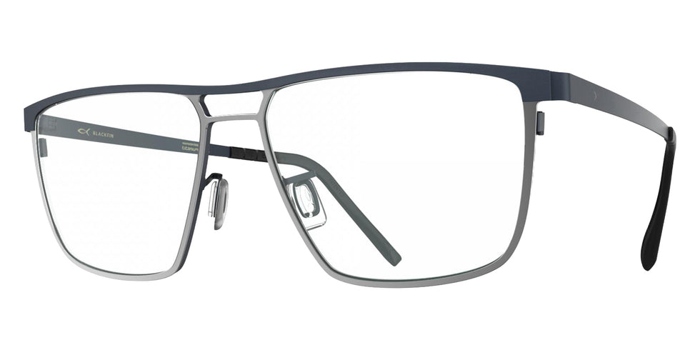 Blackfin® OCEANCREST Eyeglasses - STORM NAVY BLUE/SATIN SILVER 1766
