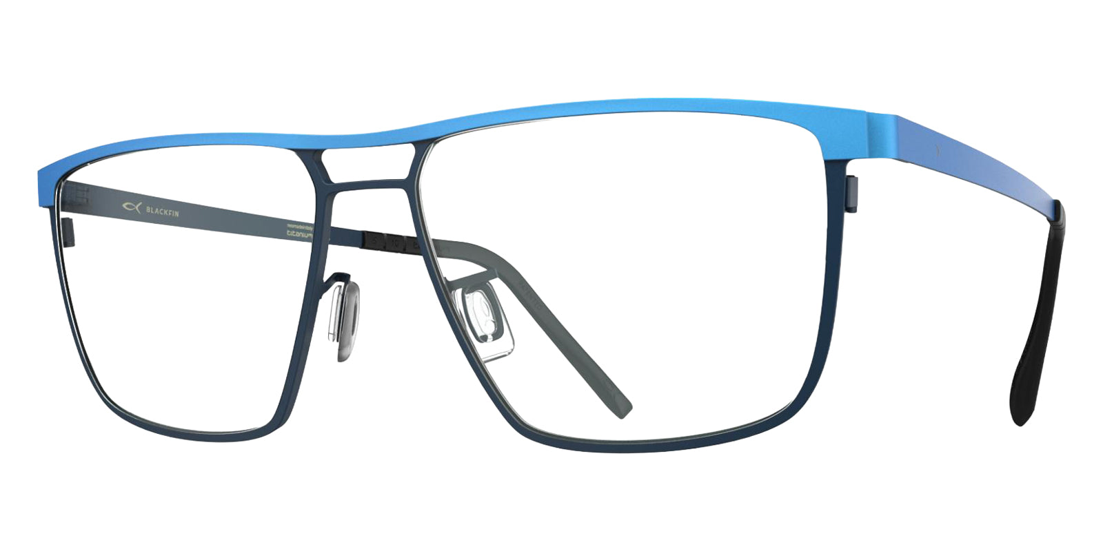 Blackfin® OCEANCREST Eyeglasses - TROPICAL BLUE/SHADOW DARK BLUE 1873
