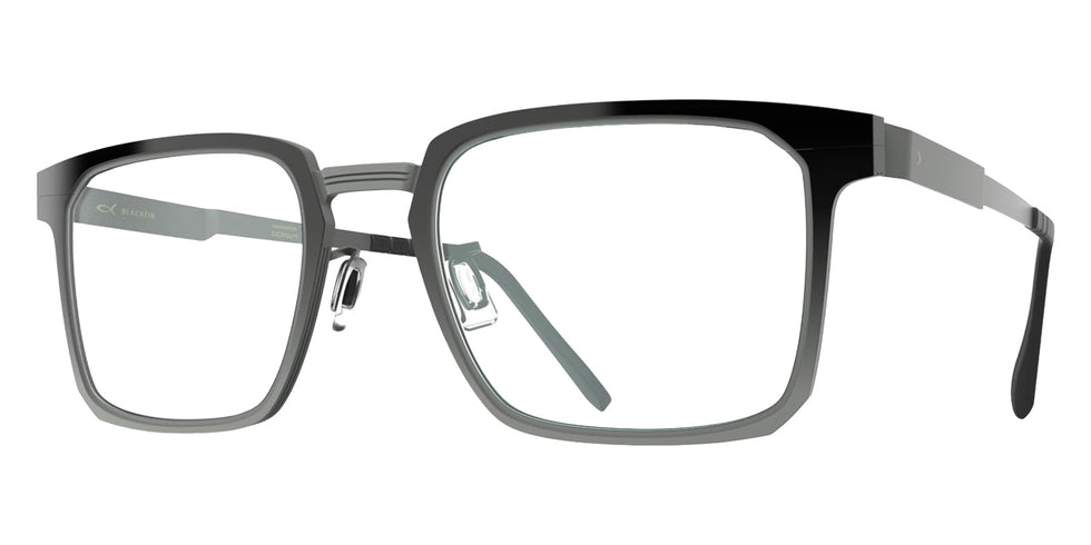 Blackfin® PEMBROKE Eyeglasses BLF PEMBROKE OP 1988 53 - Shiny Black Gold/Cosmic Gray