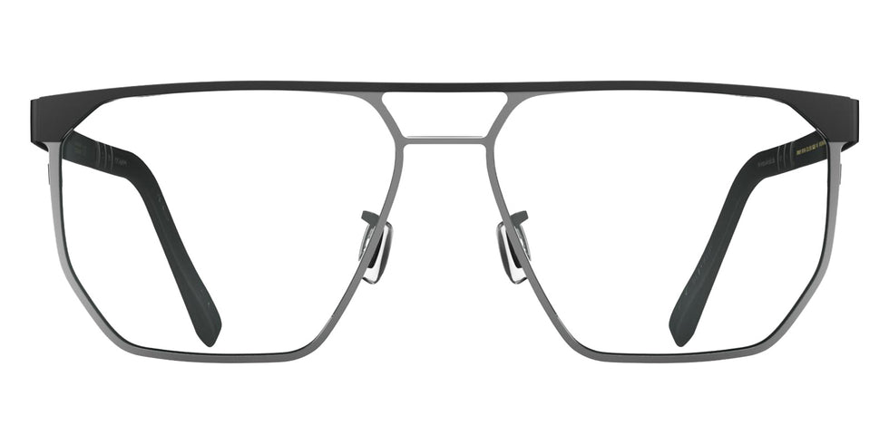Blackfin® SANDPOINT BLF SANDPOINT BLACKFIN BLACK/SATIN SILVER 1920 58 Eyeglasses - BLACKFIN BLACK/SATIN SILVER 1920