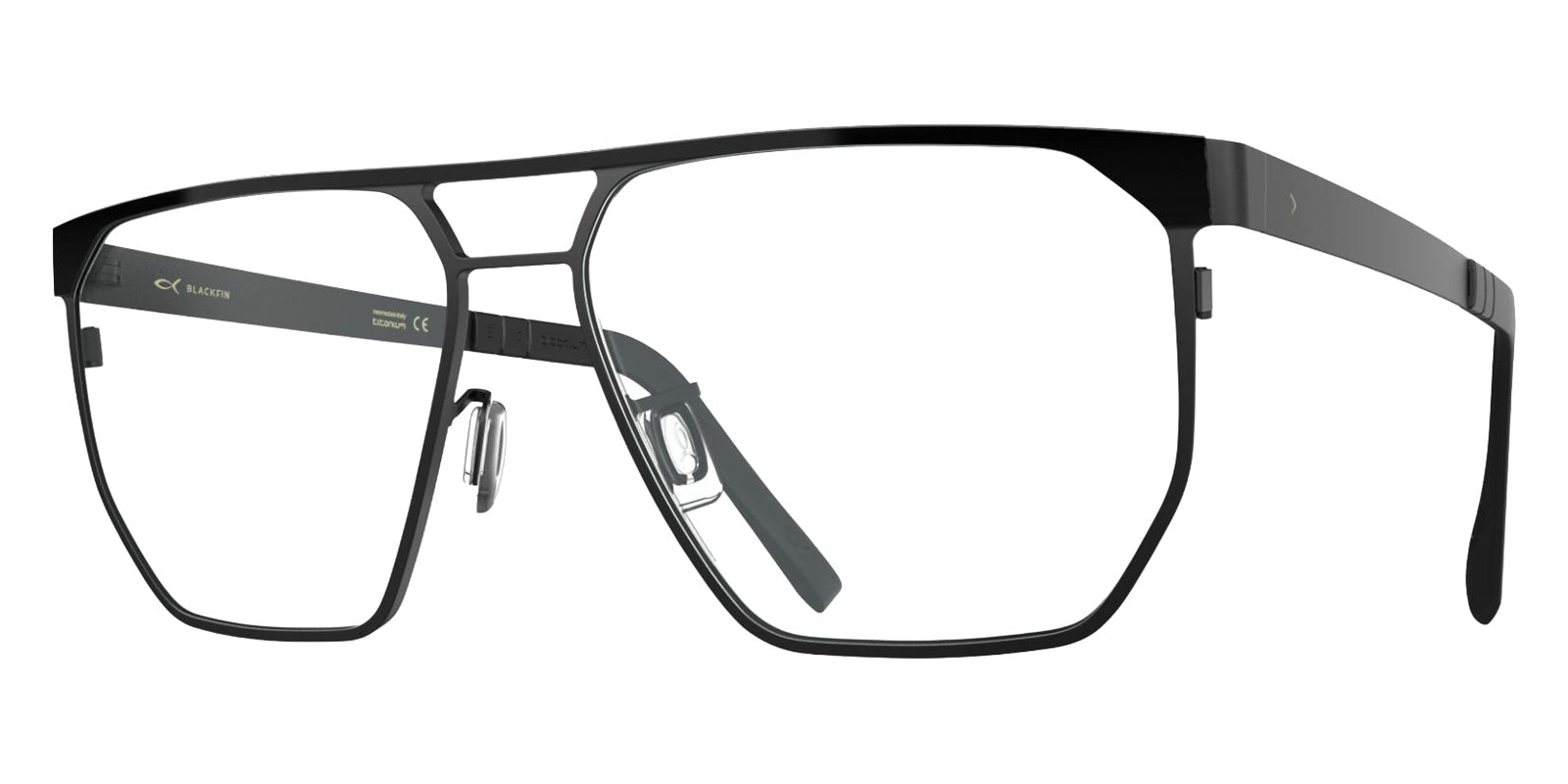 Blackfin® SANDPOINT BLF SANDPOINT SHINY BLACK GOLD/BLACKFIN BLACK 1877 58 Eyeglasses - SHINY BLACK GOLD/BLACKFIN BLACK 1877