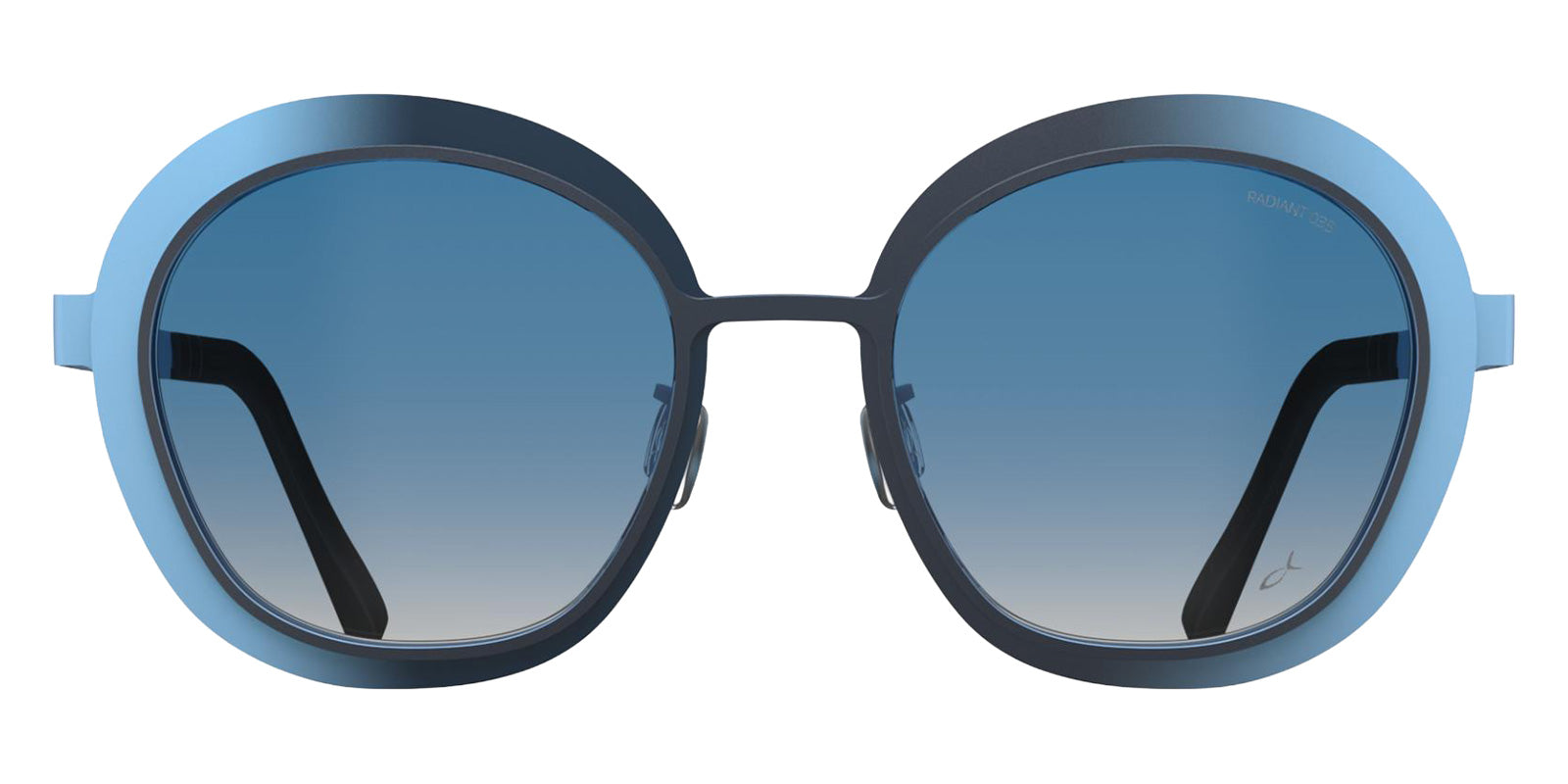 Blackfin® SANDY HOOK BLF SANDY HOOK ARTIC BLUE/STORM NAVY BLUE/R035 1946 53 Sunglasses - ARTIC BLUE/STORM NAVY BLUE/R035 1946