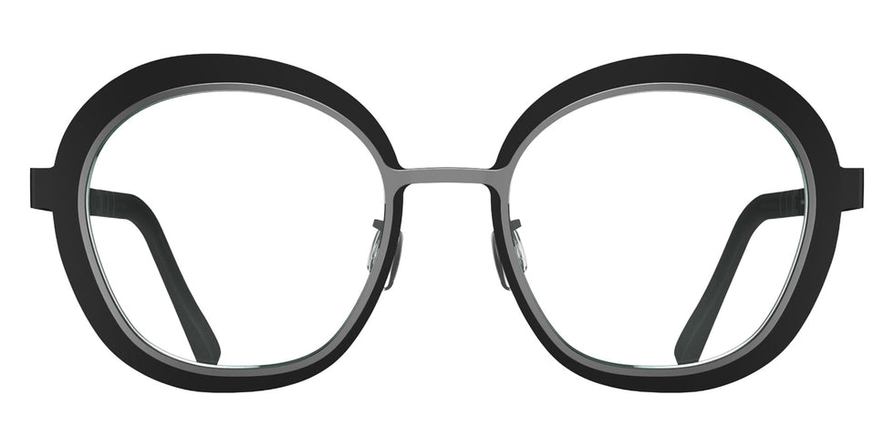Blackfin® SANDY HOOK BLF SANDY HOOK BLACKFIN BLACK/SATIN SILVER 1462 53 Eyeglasses - BLACKFIN BLACK/SATIN SILVER 1462