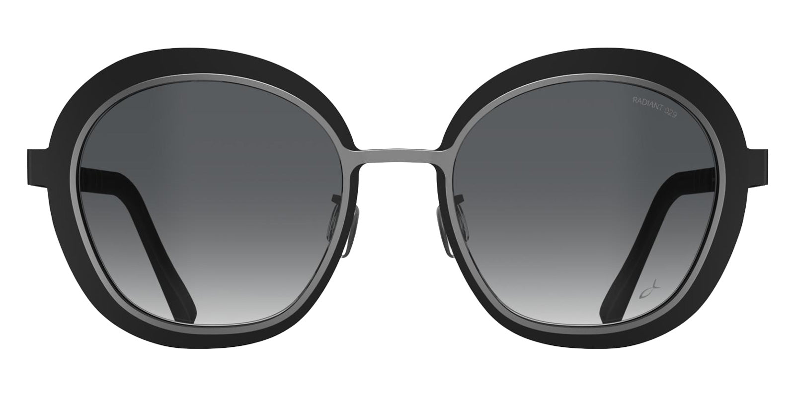 Blackfin® SANDY HOOK BLF SANDY HOOK BLACKFIN BLACK/SATIN SILVER/R029 1462 53 Sunglasses - BLACKFIN BLACK/SATIN SILVER/R029 1462