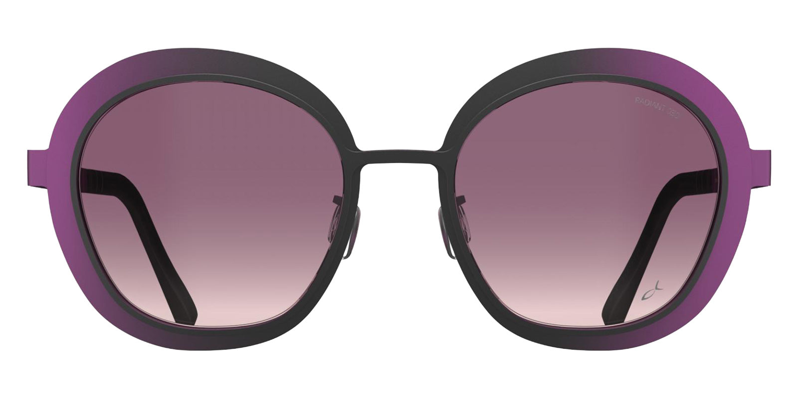 Blackfin® SANDY HOOK BLF SANDY HOOK PLUM PURPLE/LAVA GRAY/R030 1947 53 Sunglasses - PLUM PURPLE/LAVA GRAY/R030 1947