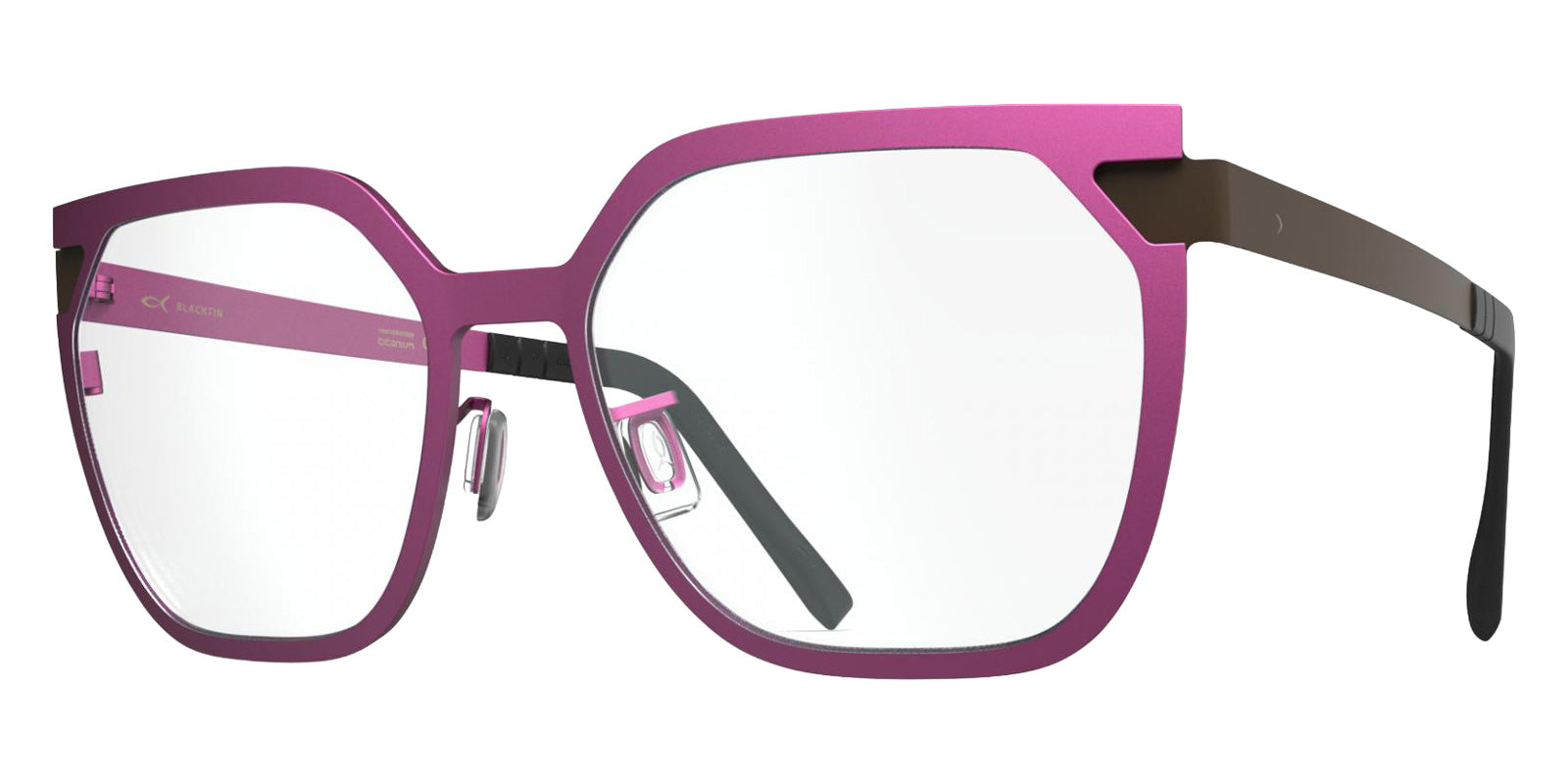 Blackfin® SANIBEL BLF SANIBEL MOKA BROWN/DAHLIA PURPLE 1903 55 Eyeglasses - MOKA BROWN/DAHLIA PURPLE 1903