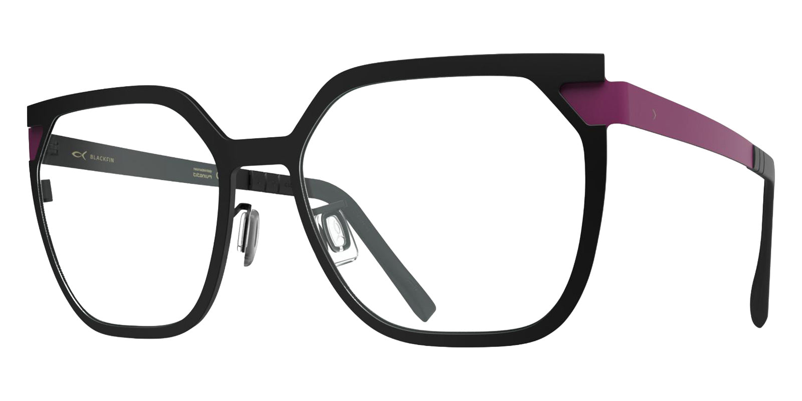 Blackfin® SANIBEL BLF SANIBEL MYSTIC VIOLET/BLACKFIN BLACK 1902 55 Eyeglasses - MYSTIC VIOLET/BLACKFIN BLACK 1902