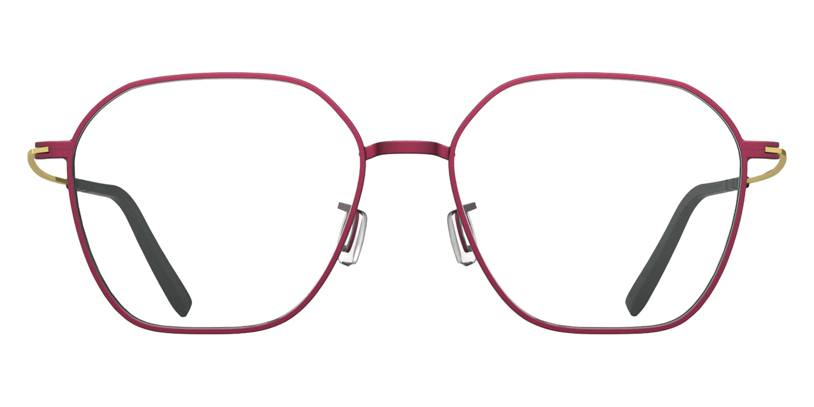 Blackfin® SOLANA Eyeglasses - BURGUNDY RED/SHINY OXIDE KHAKI 1879