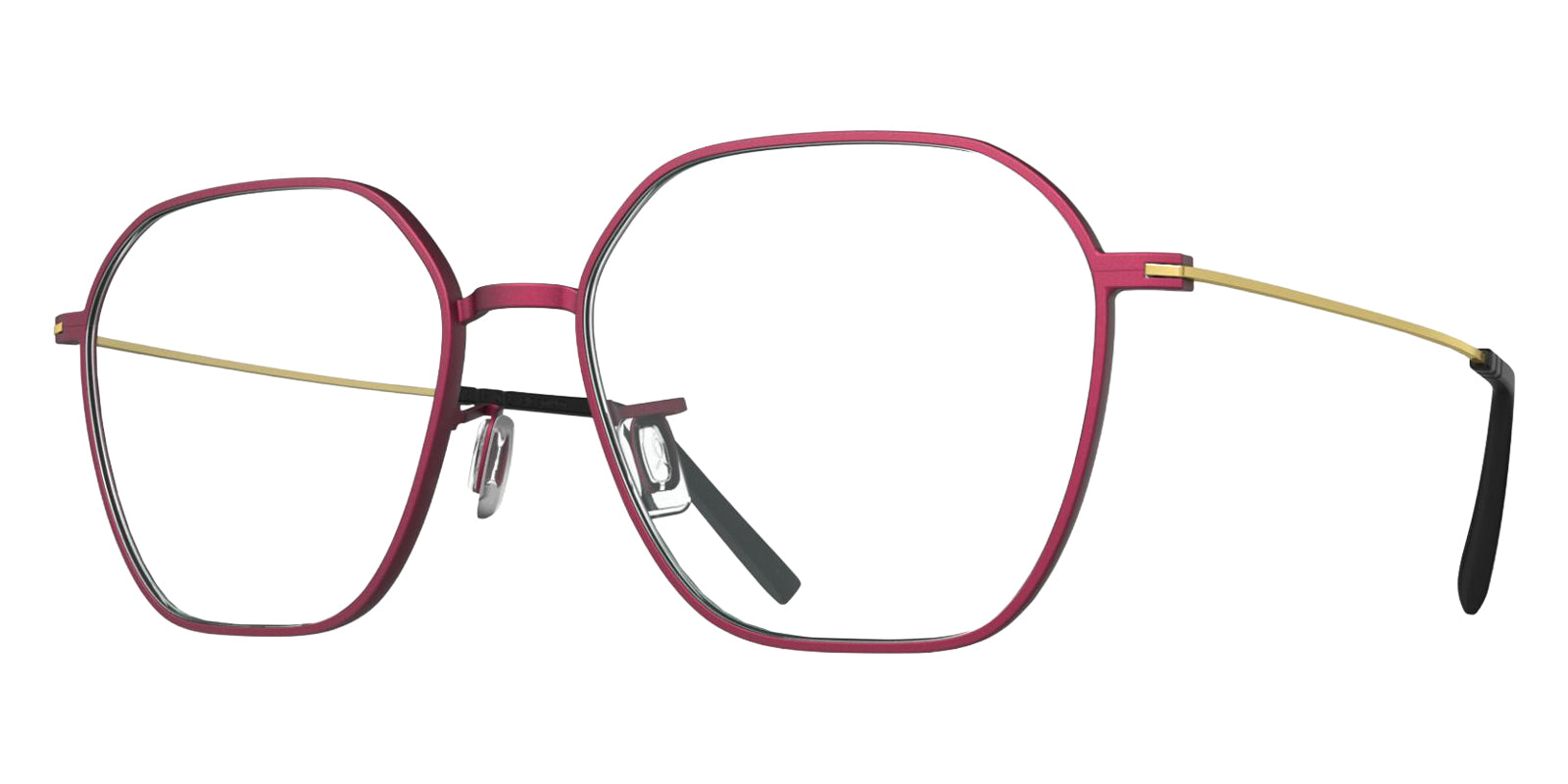 Blackfin® SOLANA Eyeglasses - BURGUNDY RED/SHINY OXIDE KHAKI 1879