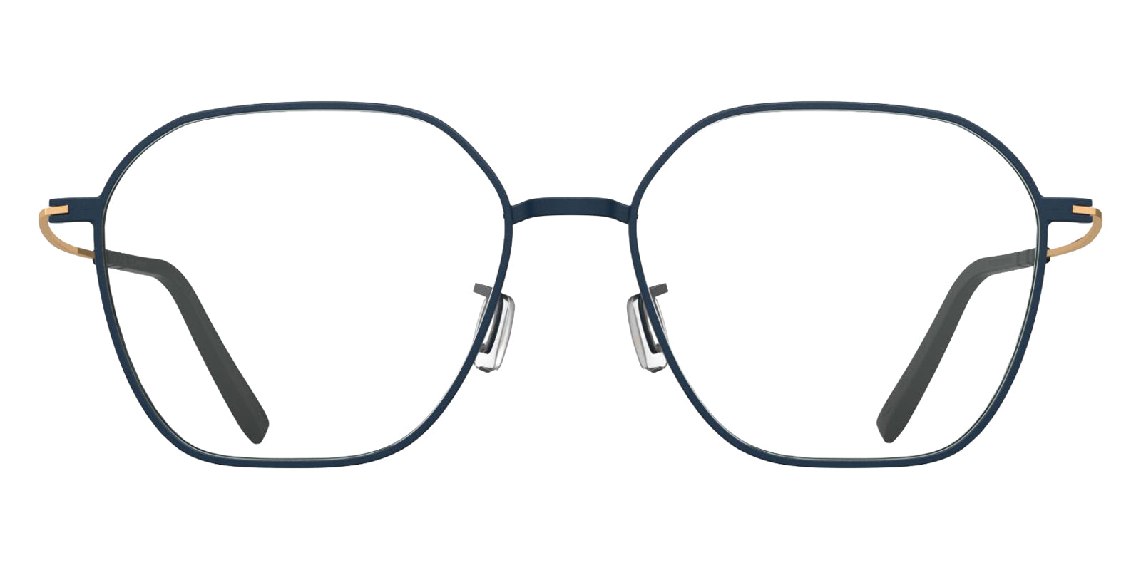 Blackfin® SOLANA Eyeglasses - SHADOW DARK BLUE/SHINY OXIDE ORANGE 1880
