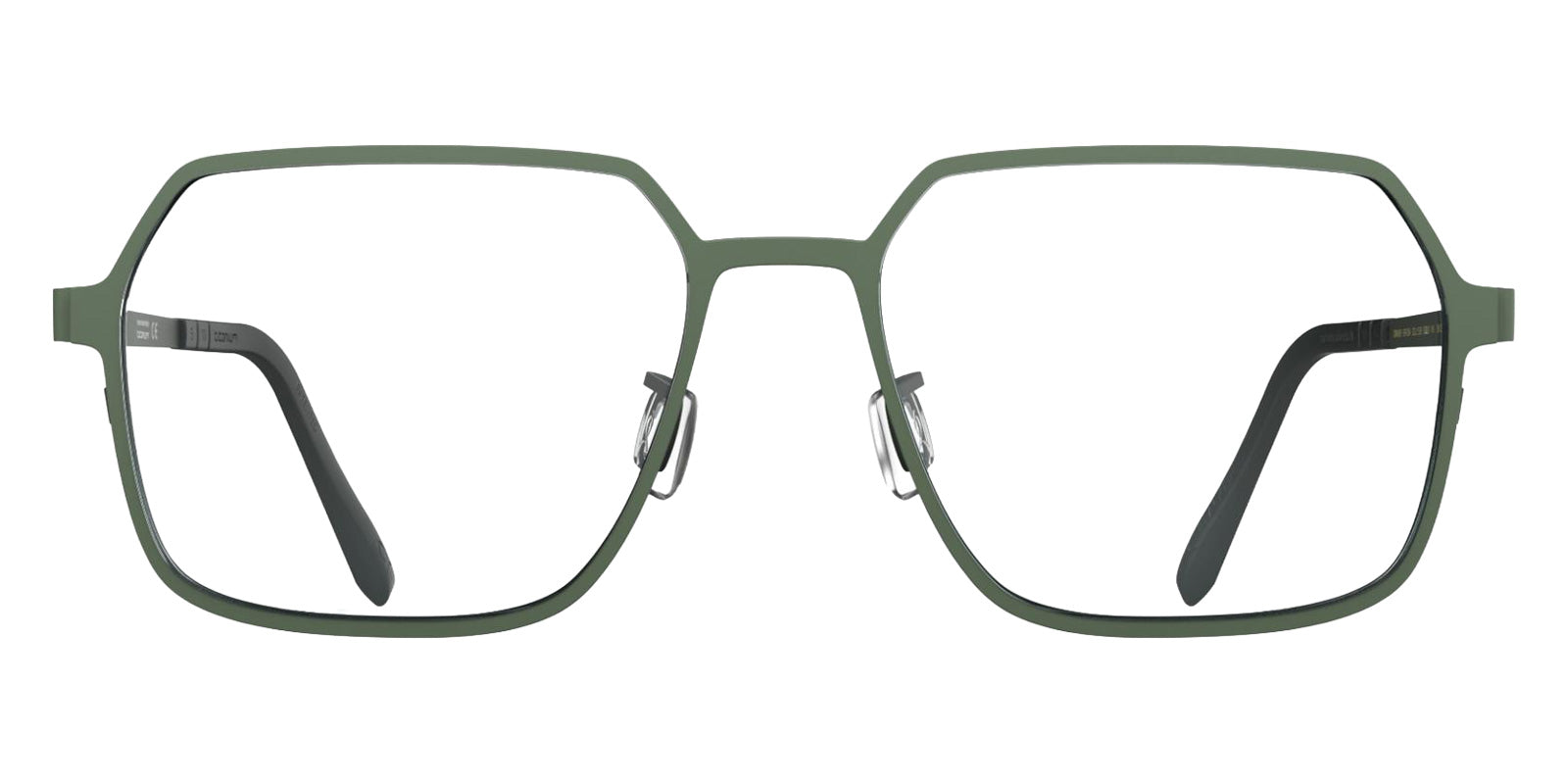 Blackfin® STINSON BLF STINSON AVOCADO GREEN/EBONY BLACK 1916 56 Eyeglasses - AVOCADO GREEN/EBONY BLACK 1916