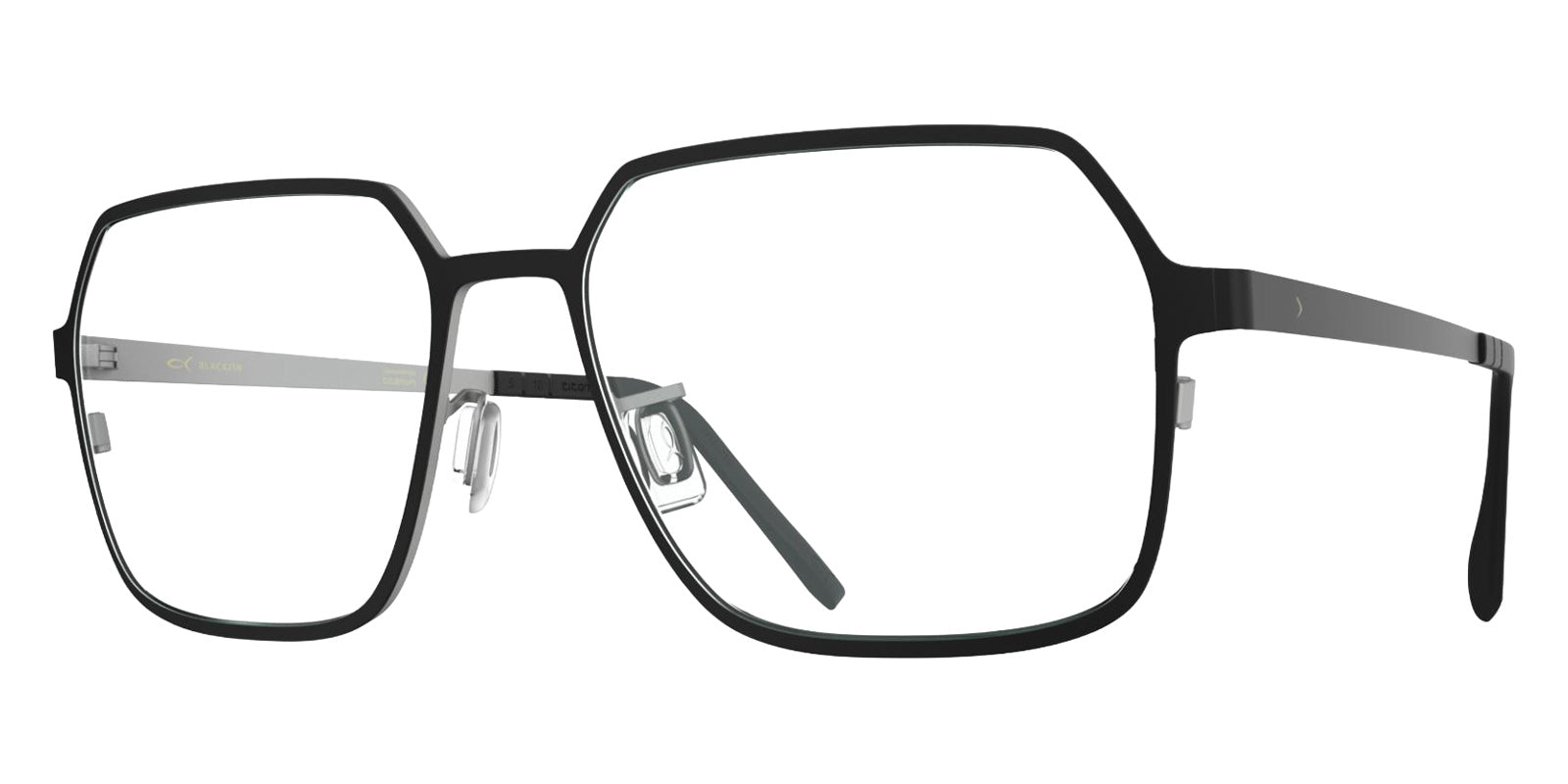 Blackfin® STINSON BLF STINSON BLACKFIN BLACK/OPAL GRAY 1921 56 Eyeglasses - BLACKFIN BLACK/OPAL GRAY 1921