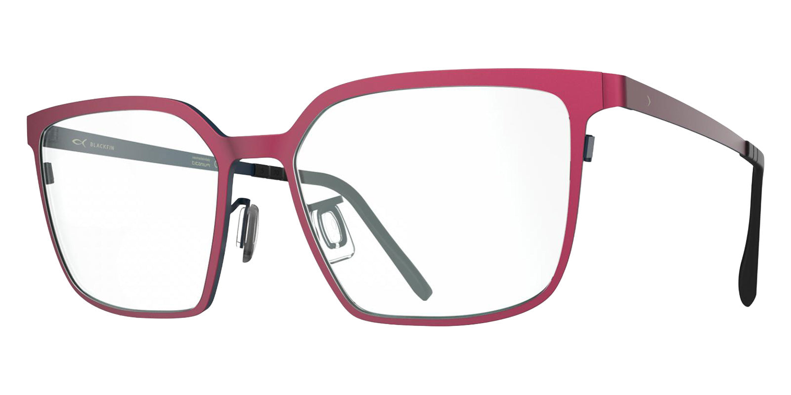 Blackfin® TULUM Eyeglasses BLF TULUM OP 1667 53 - Burgundy Red/Shadow Dark Blue