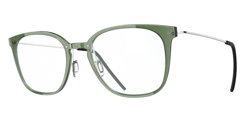 Blackfin® VITRA F1-D2 Eyeglasses BLF VITRA F1-D2 OP 19301788 50 - Shiny Cedar Green/Shiny Silver