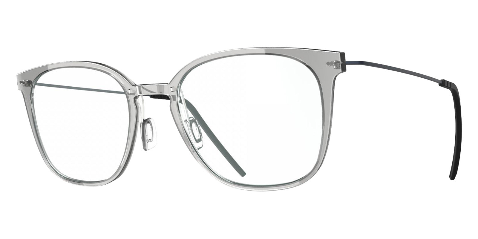 Blackfin® VITRA F1-D2 Eyeglasses BLF VITRA F1-D2 OP 19321792 50 - Shiny Driftwood Gray/Storm Navy Blue