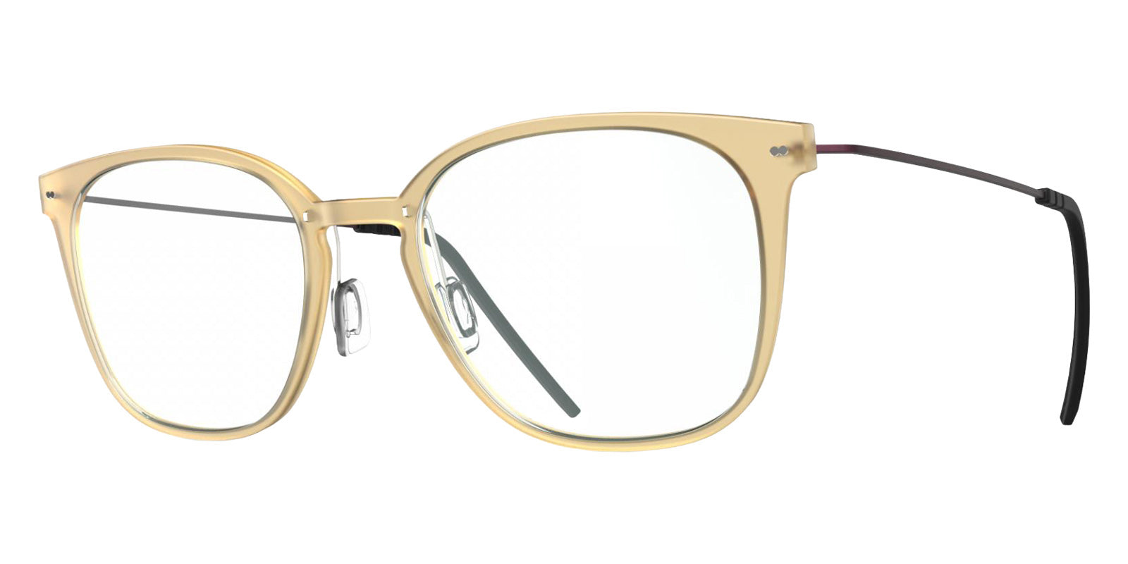 Blackfin® VITRA F1-D2 Eyeglasses BLF VITRA F1-D2 OP 19371803 50 - Matte Honey Gold/Damascus Burgundy