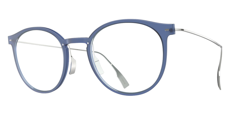 Blackfin® VITRA F2-D1 Eyeglasses BLF VITRA F2-D1 OP 19271788 48 - Matte Classic Blue/Shiny Silver