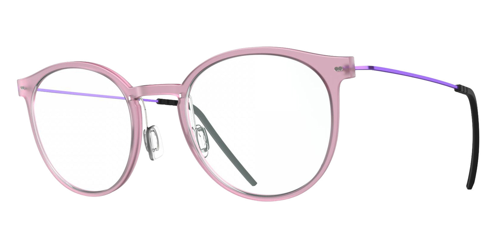Blackfin® VITRA F2-D2 Eyeglasses BLF VITRA F2-D2 OP 19411799 48 - Matte Prism Pink/Shiny Oxide Violet