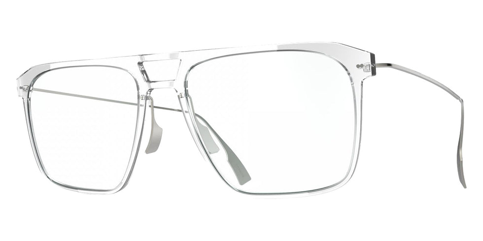 Blackfin® VITRA F5-D1 Eyeglasses BLF VITRA F5-D1 OP 19341942 58 - Shiny Crystal/Brushed Silver