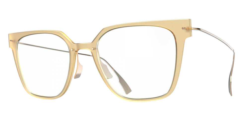 Blackfin® VITRA F6-D1 Eyeglasses BLF VITRA F6-D1 OP 19371809 53 - Matte Honey Gold/Shiny Amber Gold