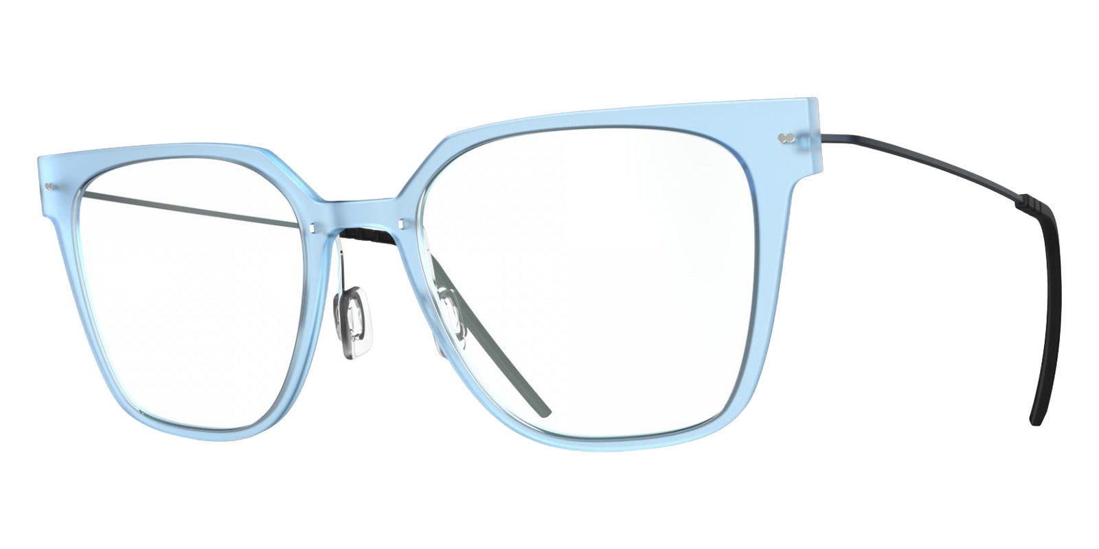 Blackfin® VITRA F6-D2 Eyeglasses BLF VITRA F6-D2 OP 19291792 53 - Matte Sky Blue/Storm Navy Blue