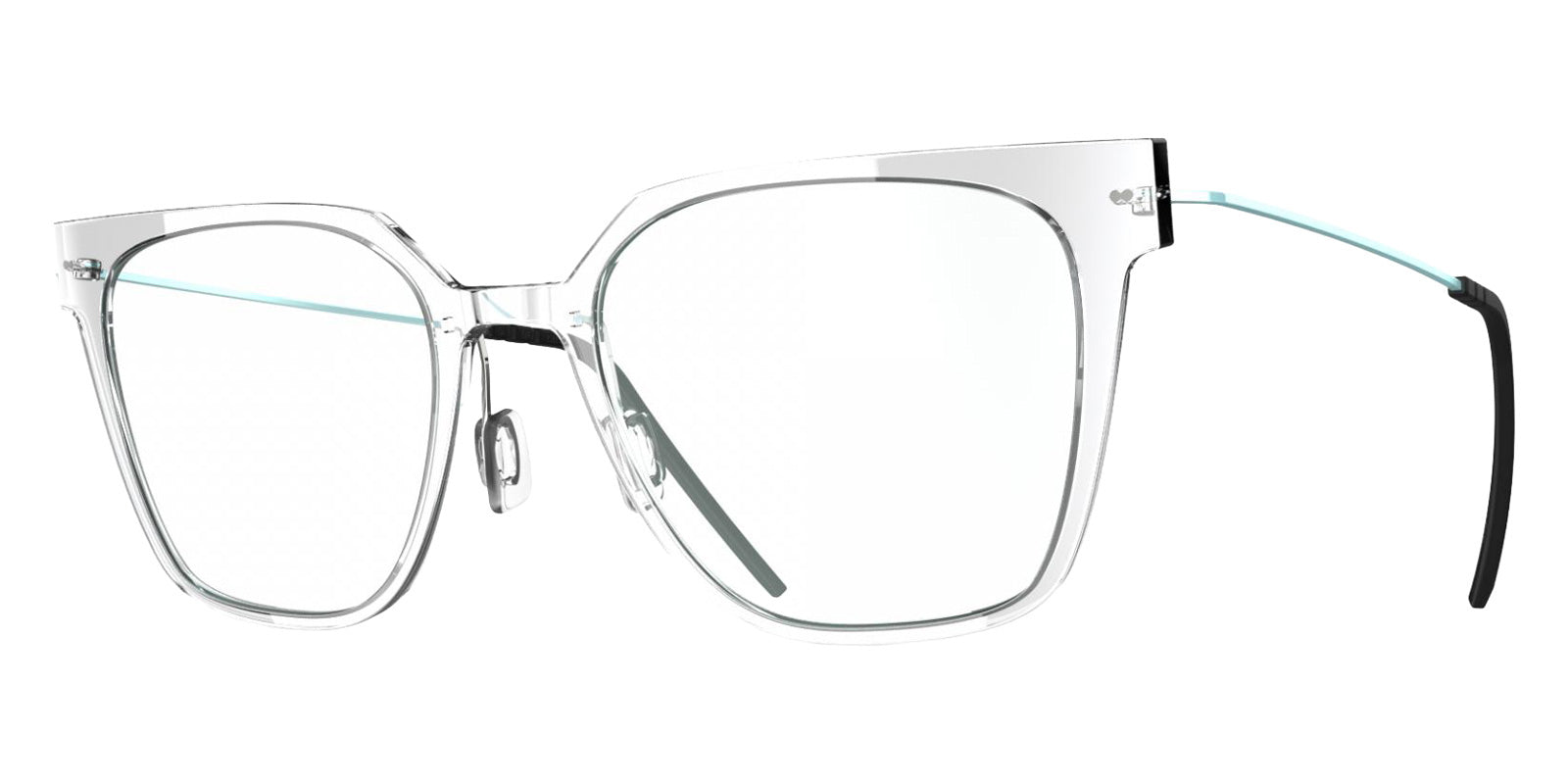 Blackfin® VITRA F6-D2 Eyeglasses BLF VITRA F6-D2 OP 19341798 53 - Shiny Crystal/Shiny Oxide Azure