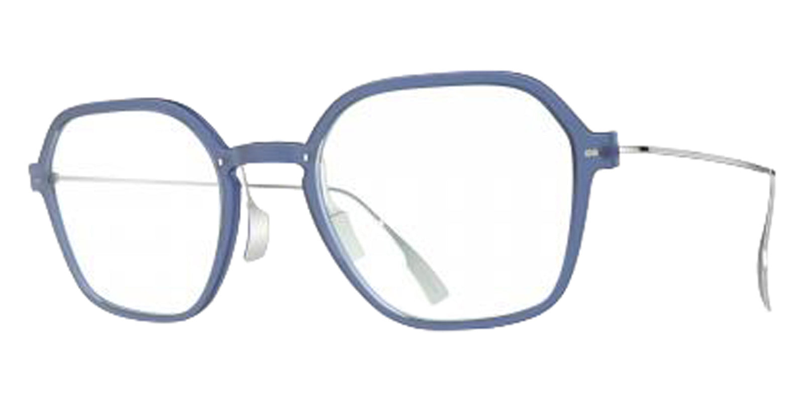 Blackfin® VITRA F8-D1 Eyeglasses BLF VITRA F8-D1 OP 19271788 50 - Matte Classic Blue/Shiny Silver