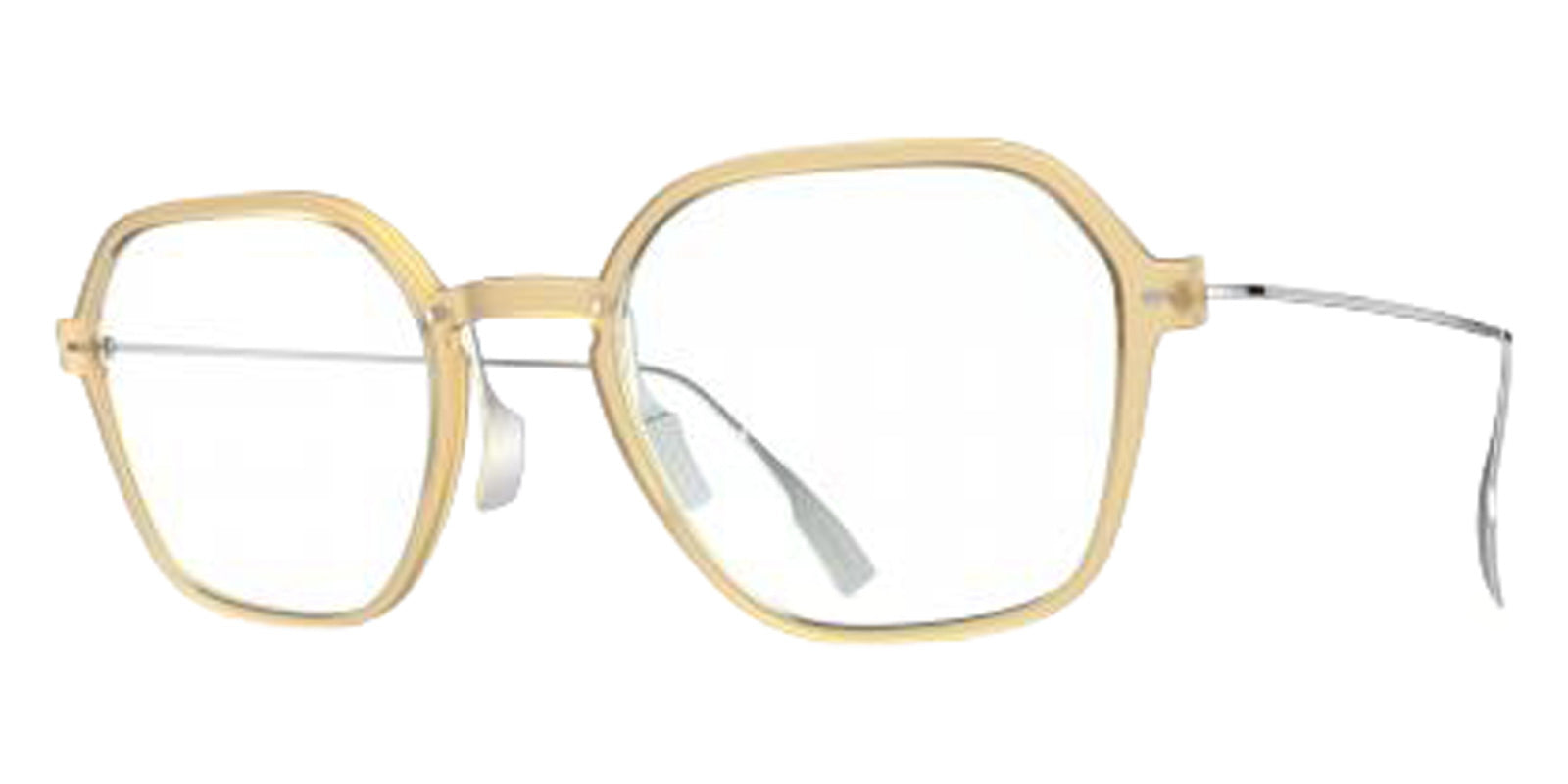 Blackfin® VITRA F8-D1 Eyeglasses BLF VITRA F8-D1 OP 19371788 50 - Matte Honey Gold/Shiny Silver