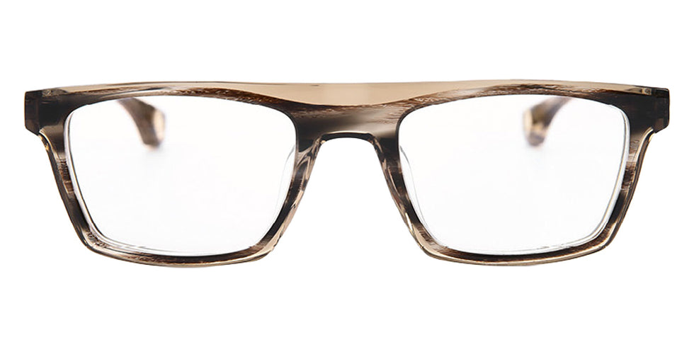 Blake Kuwahara® Grayson Eyeglasses - Grey Horn