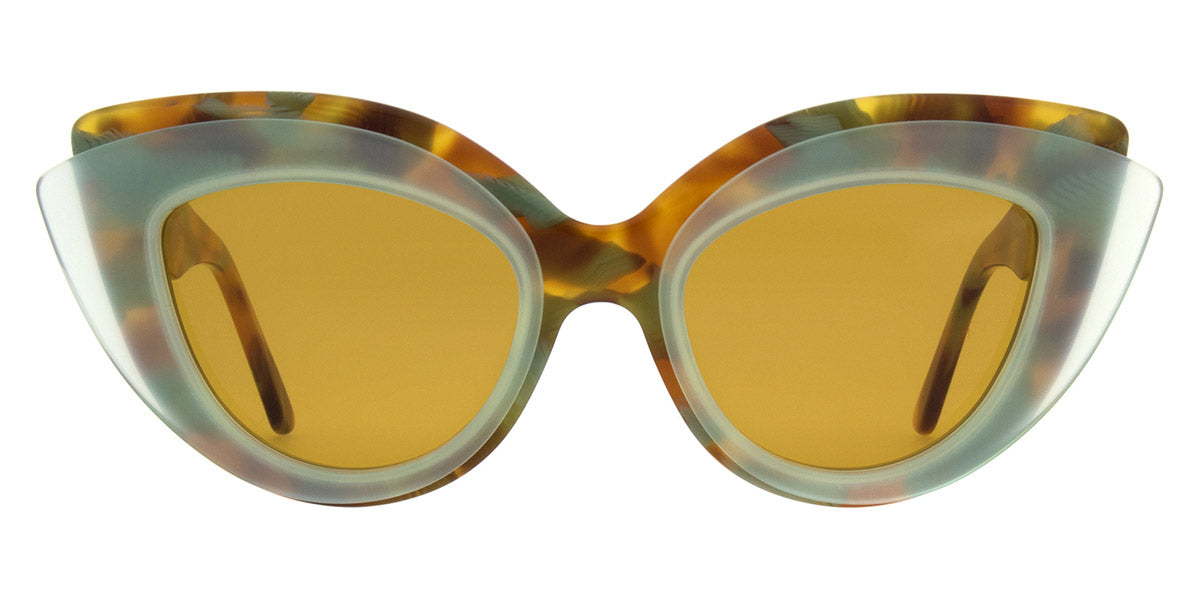 Andy Wolf® Blossom Sun ANW Blossom Sun 06 53 - Orange/Green Sunglasses