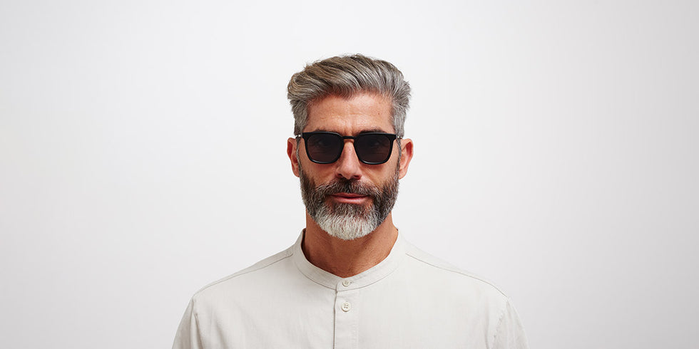 Mykita® BORGA MYK BORGA C98 Matte Black/Black / Polarized Pro Hi-Con Grey 49 - C98 Matte Black/Black / Polarized Pro Hi-Con Grey Sunglasses