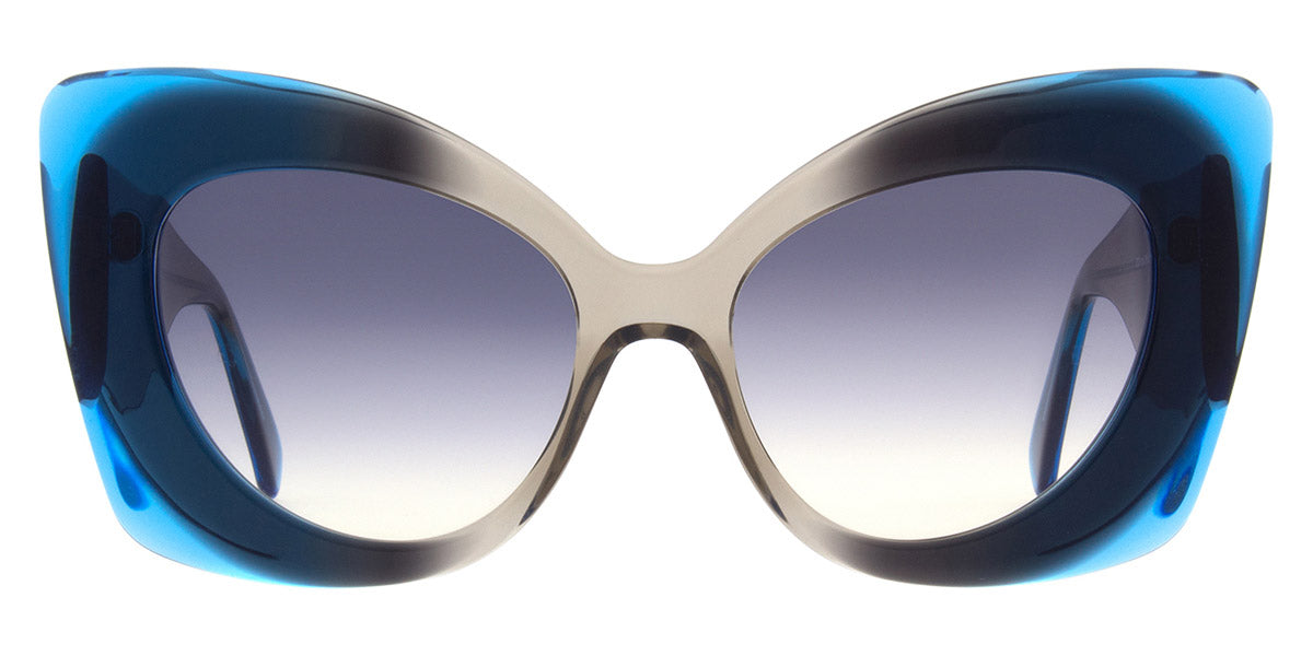 Andy Wolf® Bow Sun ANW Bow Sun 05 53 - Blue/Green Sunglasses