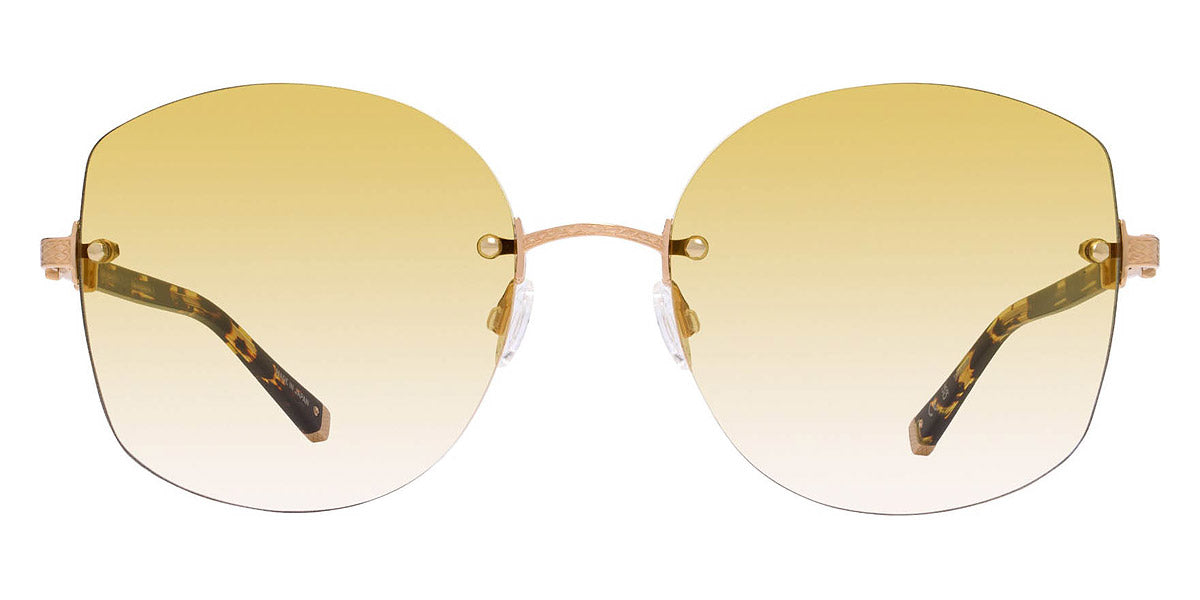 Barton Perreira® Gloria BPR SU Gloria 5802 58 - Heroine Chic/Gold / Sunshine Gradient AR Sunglasses