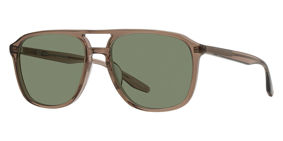 Barton Perreira® Gyalis Sun BPR SU Gyalis Sun 5653 56 - Tabac / Green Smoke AR Sunglasses