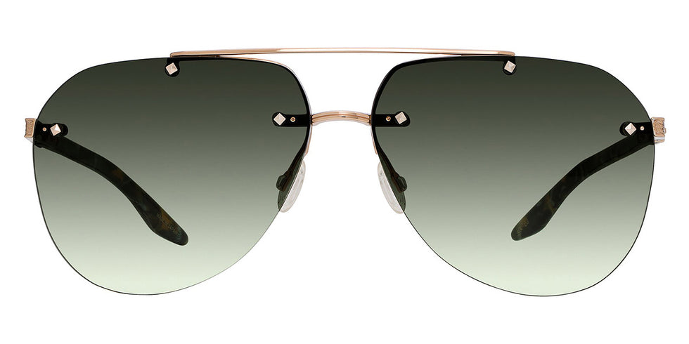 Barton Perreira® Jean BPR SU Jean 6404 63 - Gold/Jamrock Tortoise / Laurel Gradient AR Sunglasses