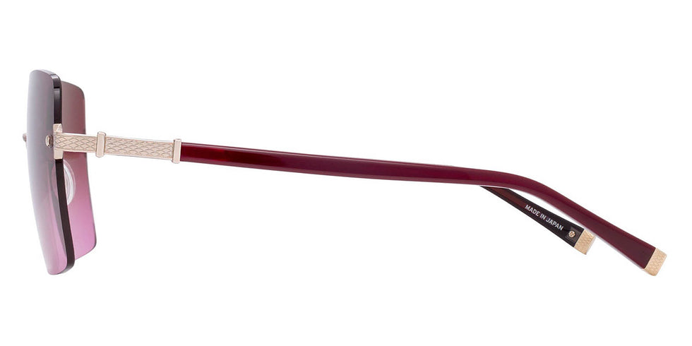 Barton Perreira® Roxanne BPR SU Roxanne 5904 59 - Oxblood/Rose Gold / Cedar Rose Gradient AR Sunglasses