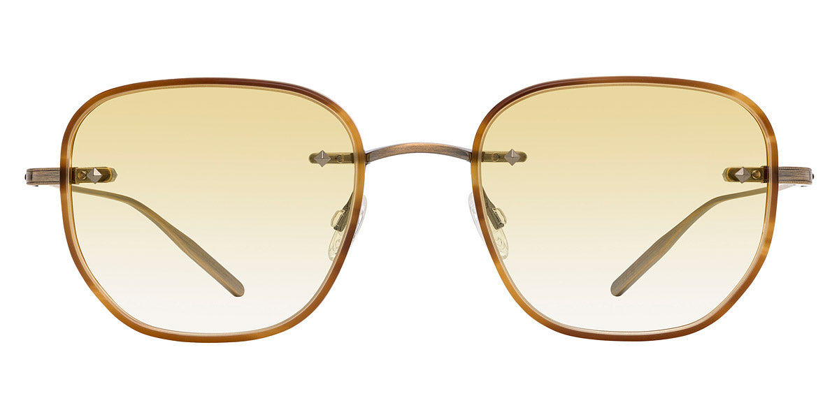 Barton Perreira® Tyrone Thinsert BPR SU Tyrone Thinsert TYRO4901K 49 - Antique Gold / Umber Tortoise / Citron (AR) Sunglasses
