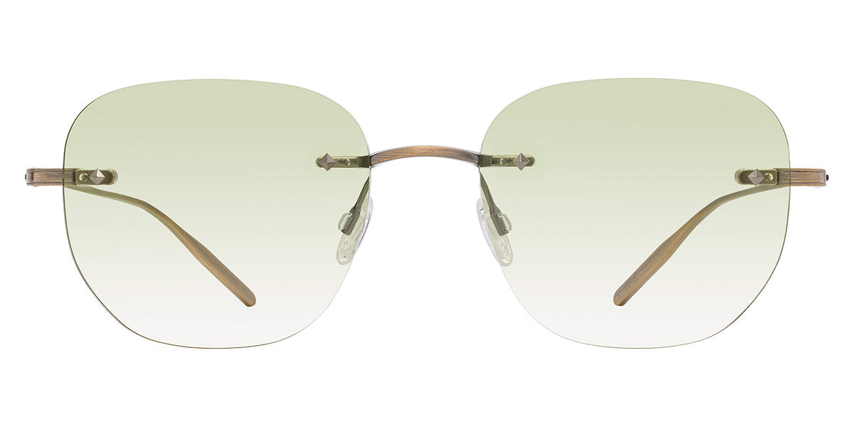 Barton Perreira® Tyrone BPR SU Tyrone TYRO5102K 51 - Antique Gold / Mint (AR) Sunglasses