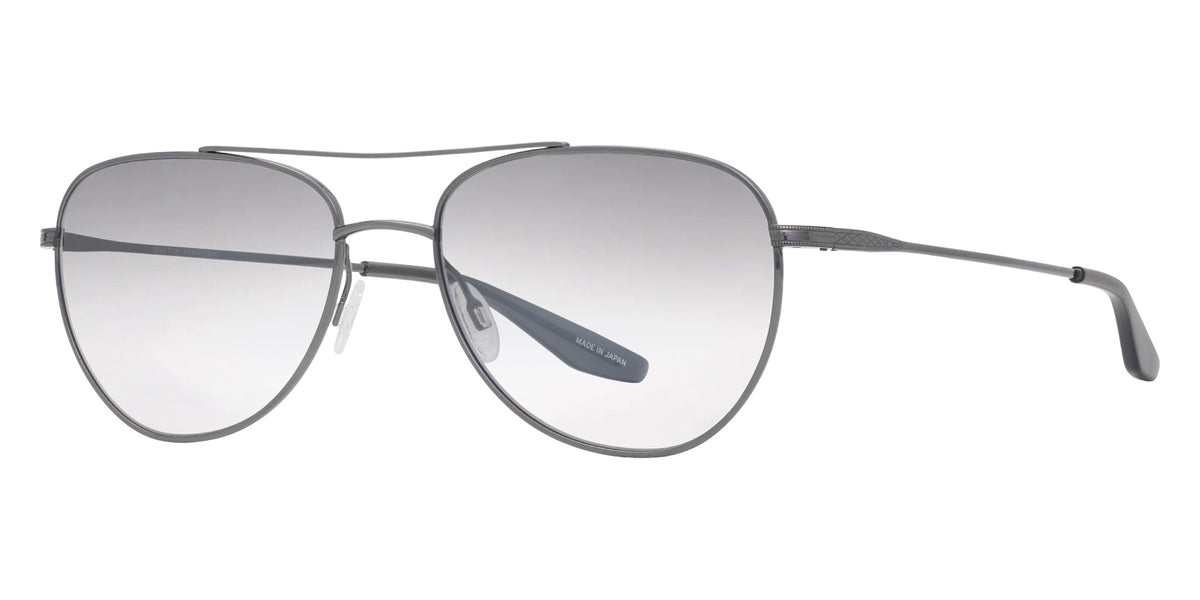 Barton Perreira® Aerial BR Aerial Sun Gun Metal / Smoke Mirror (AR) 55 Sunglasses - Gun Metal / Smoke Mirror (AR)