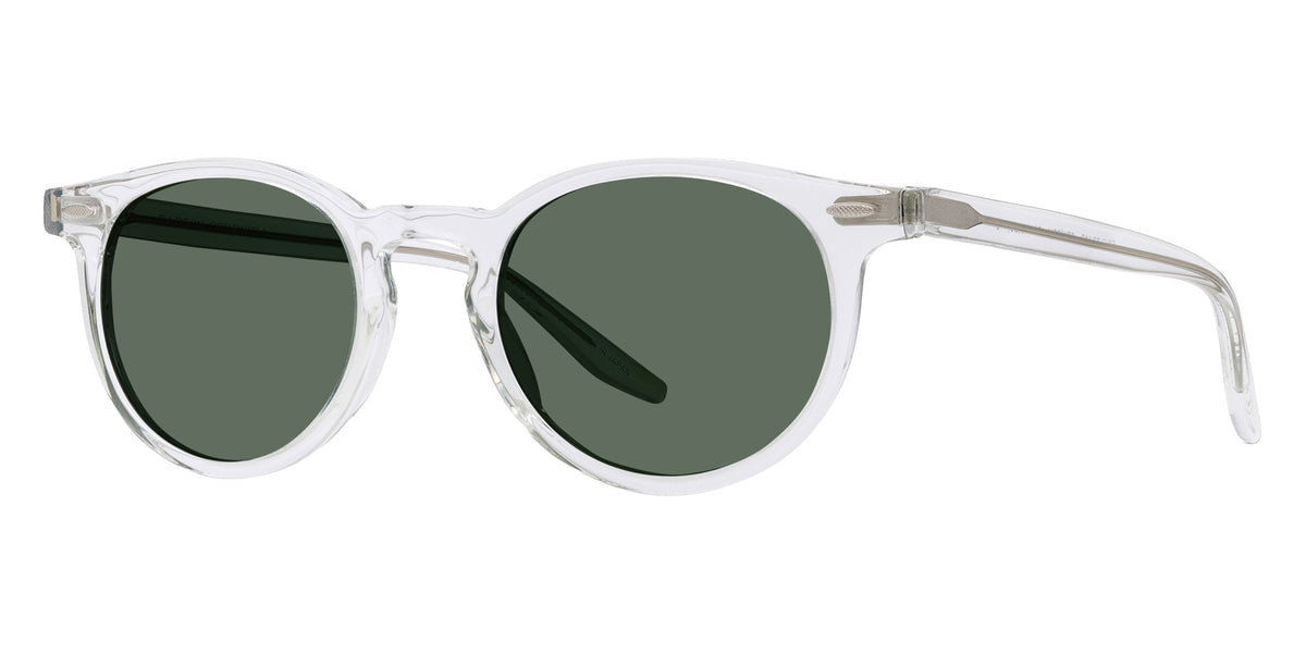 Barton Perreira® Banks Sun BR Banks (50) Sun Crystal / Green Smoke (AR) 50 Sunglasses - Crystal / Green Smoke (AR)