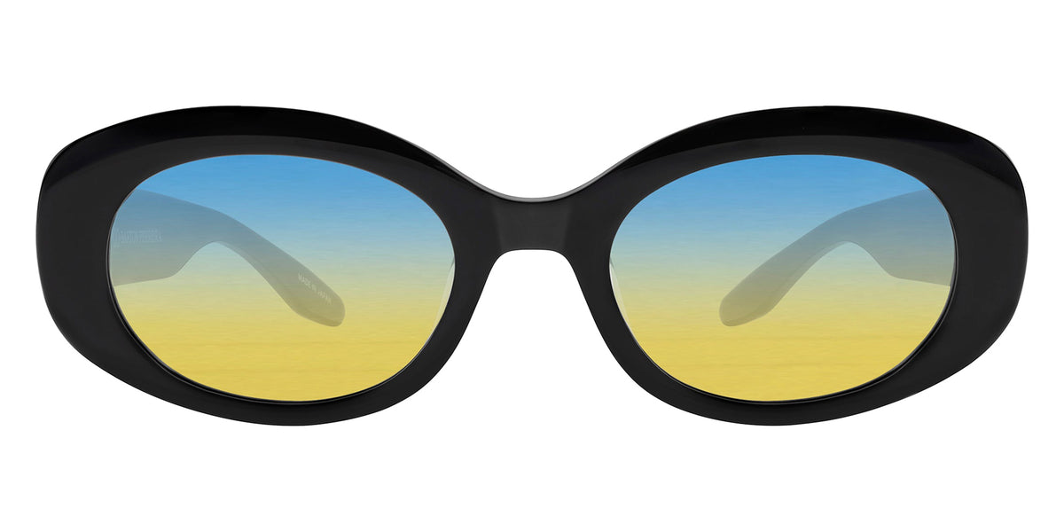 Barton Perreira® Caro Sun BR Caro Sun Black / Aqua Sol (AR) 51 Sunglasses - Black / Aqua Sol (AR)