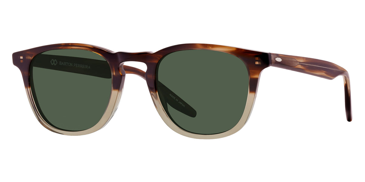 Barton Perreira® Dino BR Dino Hickory Gradient / Eureka (AR) 50 Sunglasses - Hickory Gradient / Eureka (AR)