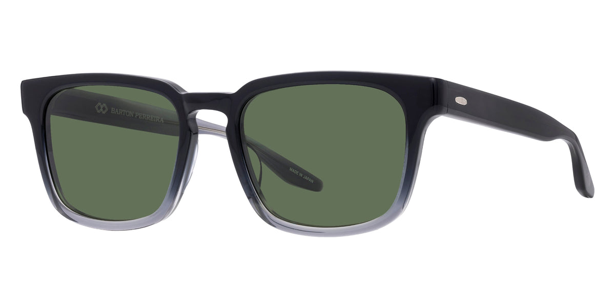 Barton Perreira® Hamilton x 000 BR Hamilton x 000 Black Graphite / Vintage Green (AR) 53 Sunglasses - Black Graphite / Vintage Green (AR)