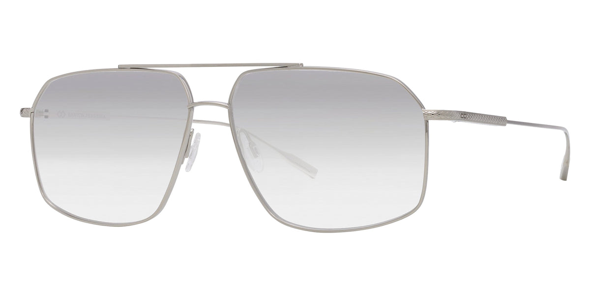 Barton Perreira® Limited-Edition Renzo Sun BR Limited-Edition Renzo Sun Silver / Smoke Mirror (AR) 60 Sunglasses - Silver / Smoke Mirror (AR)
