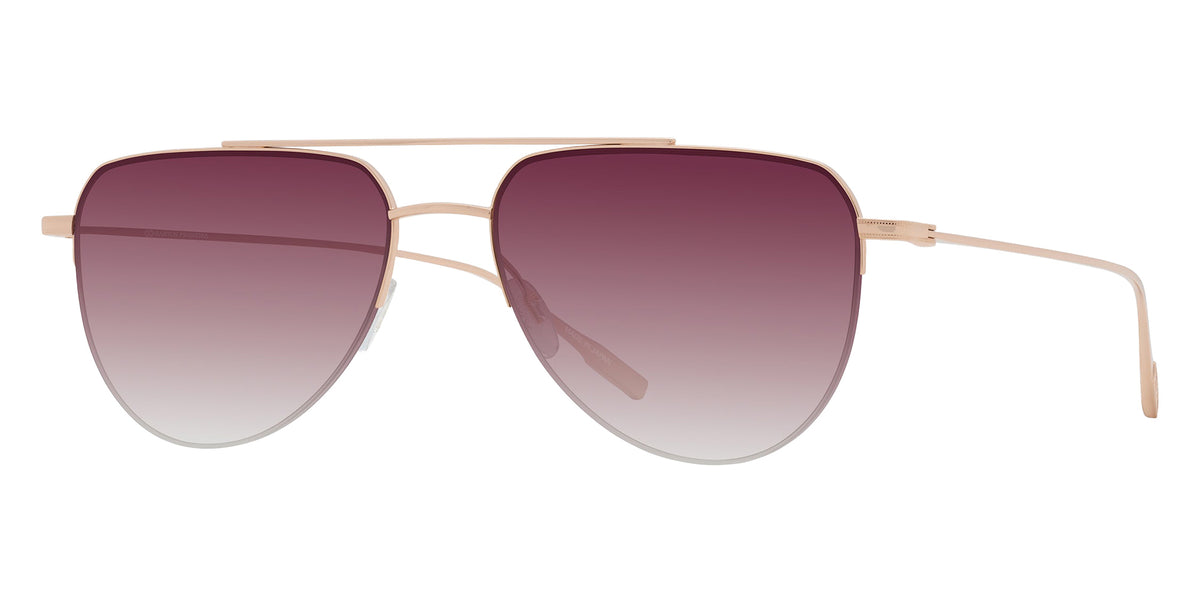 Barton Perreira® McNair Sun BR McNair Sun Rose Gold / Mauve Gradient (AR) 55 Sunglasses - Rose Gold / Mauve Gradient (AR)