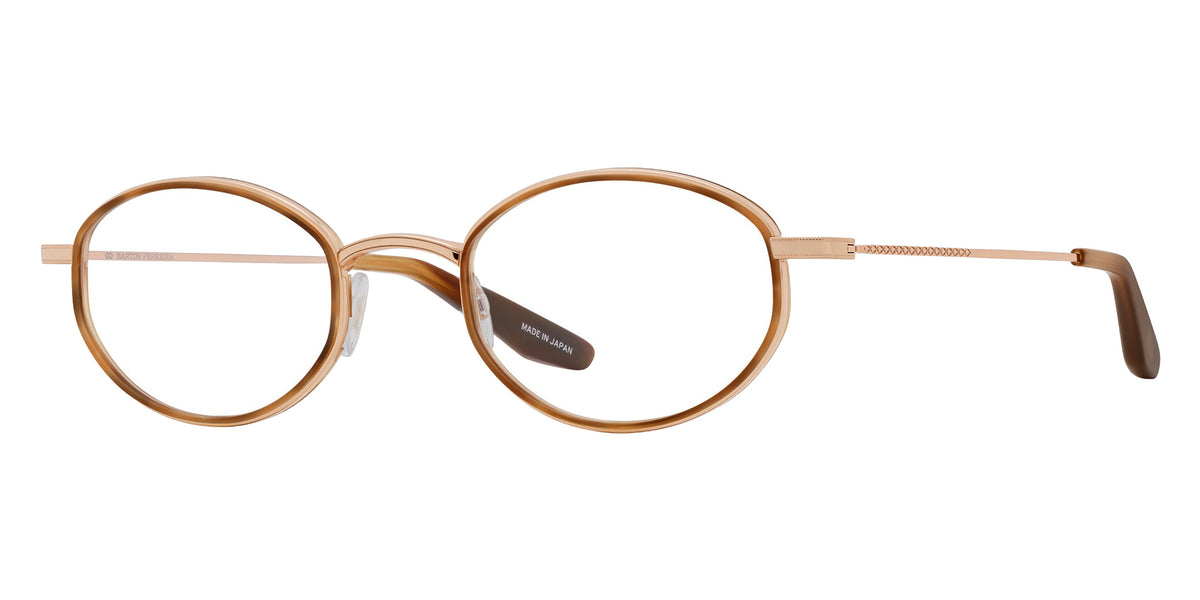 Barton Perreira® Mileva BR Mileva Rose Gold / Umber Tortoise 48 Eyeglasses - Rose Gold / Umber Tortoise