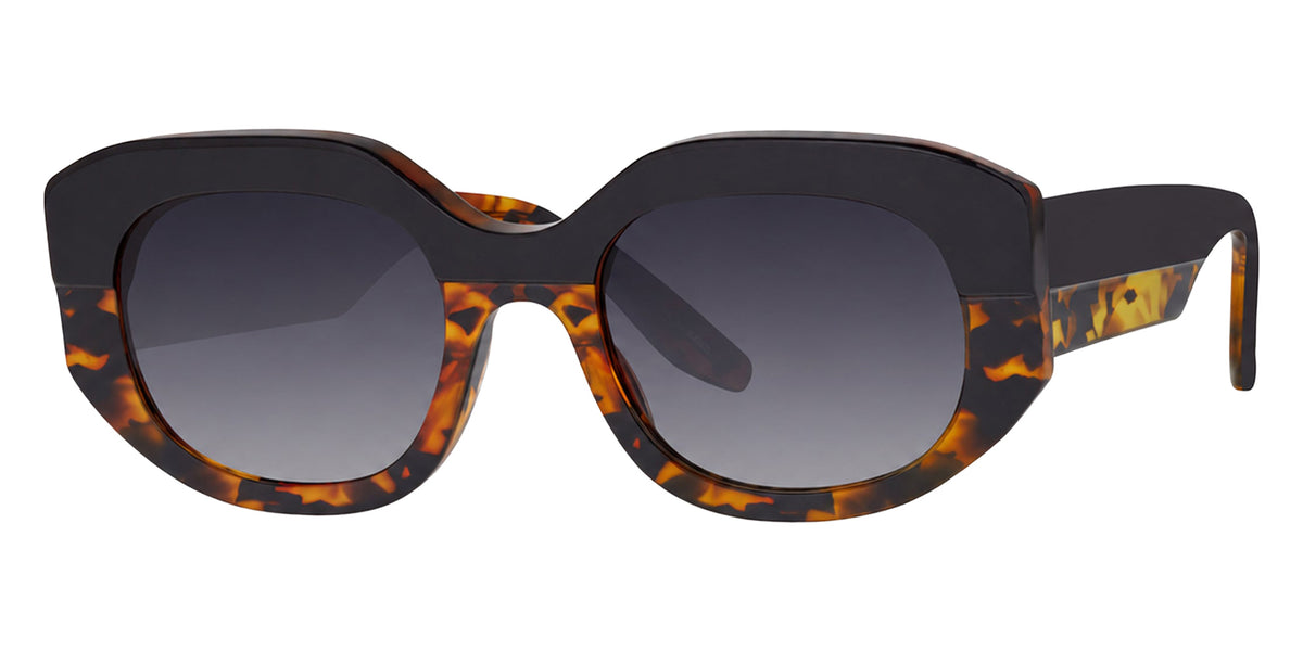 Barton Perreira® Sueño x Bellini Yacht BR Sueño x Bellini Yacht Black Amber Tortoise / Nightfall Polarized (AR) 51 Eyeglasses - Black Amber Tortoise / Nightfall Polarized (AR)